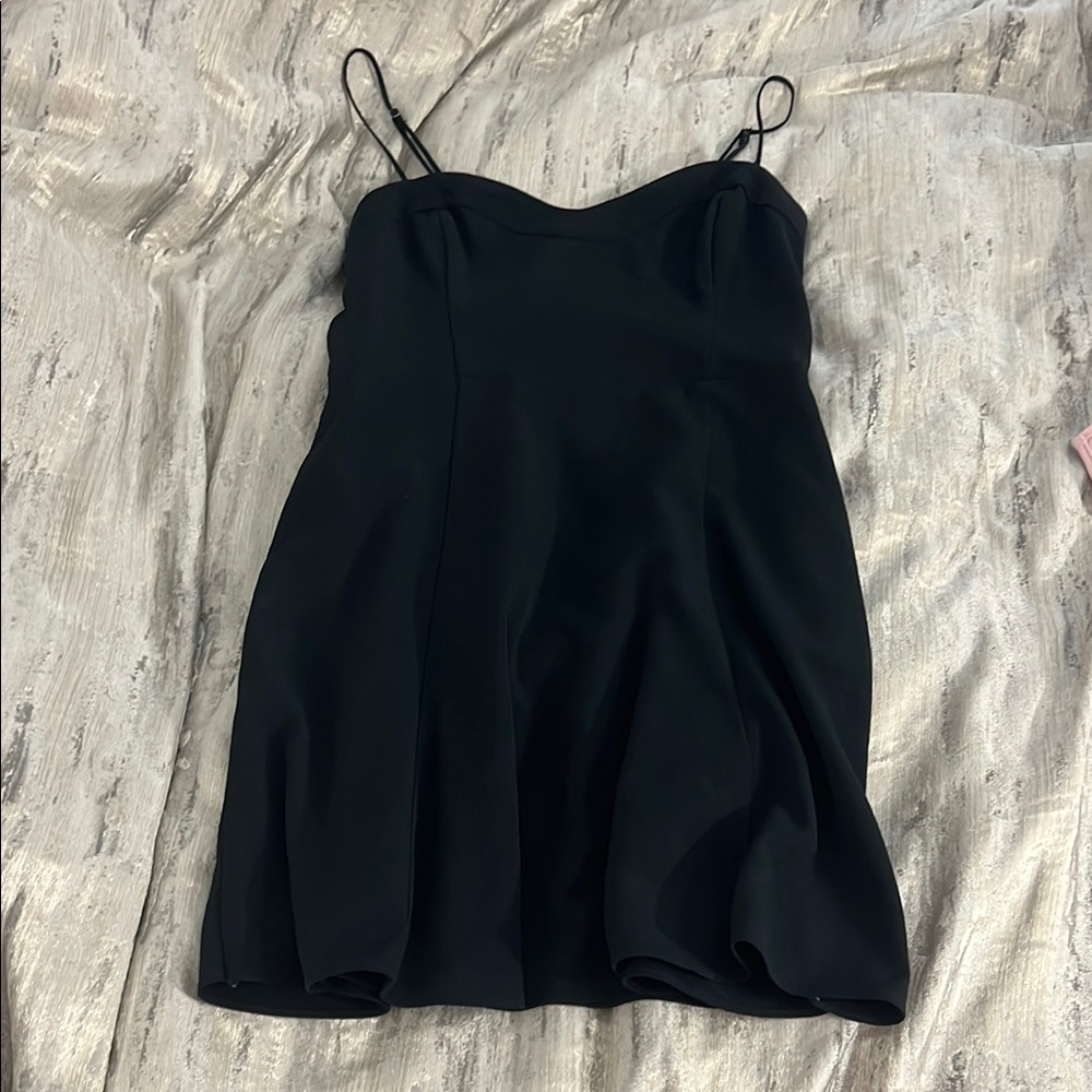 Abercrombie and Fitch Sweetheart Elegant Black Dress with pockets